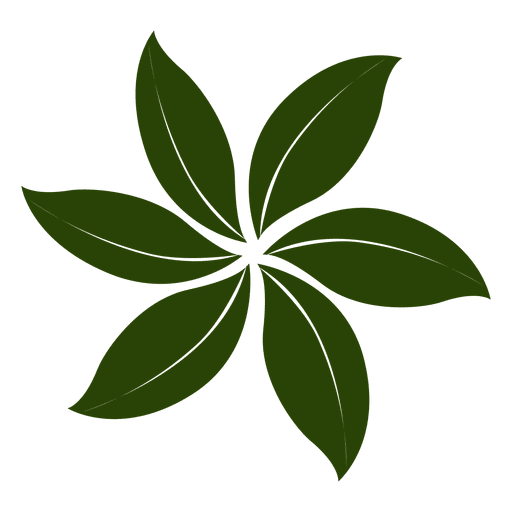 Flower leaves PNG Design