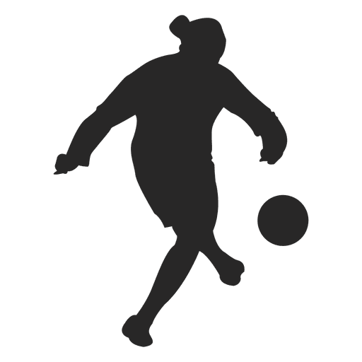 Jogador de futebol chutando 1 Desenho PNG