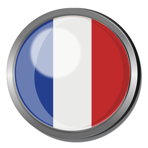 Emblema da bandeira da França Desenho PNG