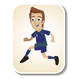 Desenho do jogador de futebol da França Desenho PNG