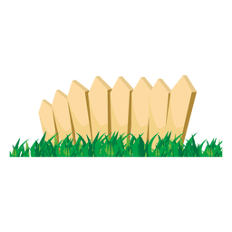 Cerca de Jardín Diseño PNG