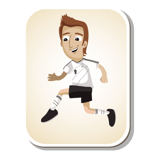 Germany football player cartoon Transparent PNG Germany football player cartoon Transparent PNG