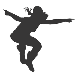 Mädchen Breakdance PNG-Design