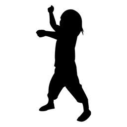 Niña niño juego Diseño PNG