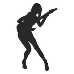 Menina tocando violão Desenho PNG