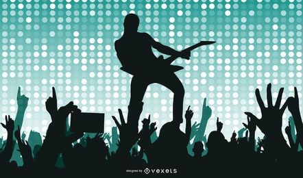 Awesome Free Vector Concert Background