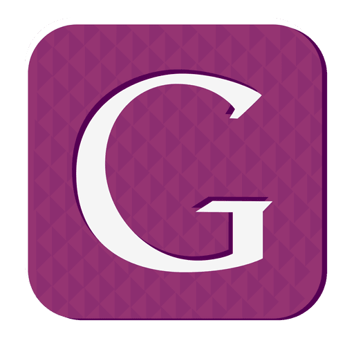 Google-Gummi-Symbol PNG-Design