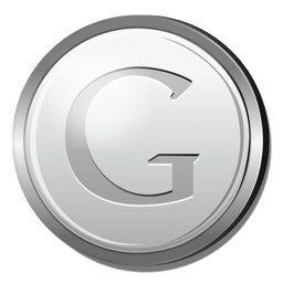icono plateado de google Diseño PNG Transparent PNG
