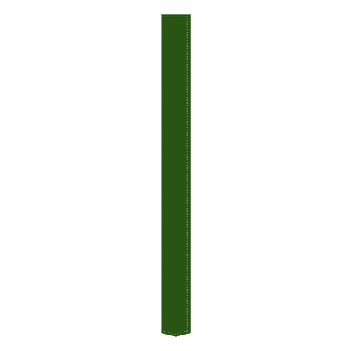 Green bookmark