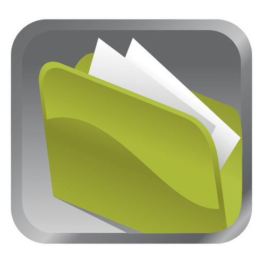 Green Folder Icon Free Svg Images