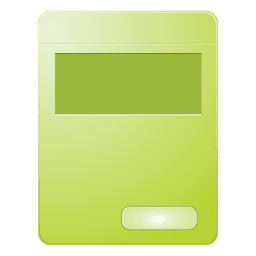 Green product box PNG Design