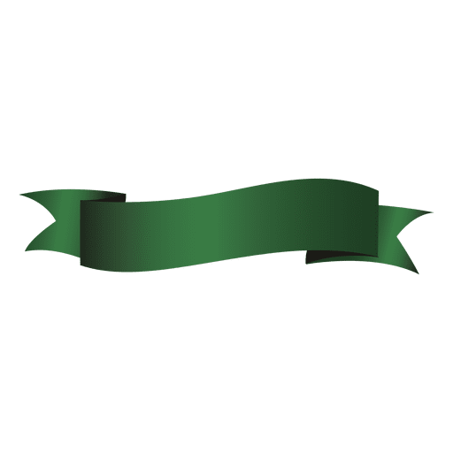 Cinta de onda verde - Descargar PNG/SVG transparente