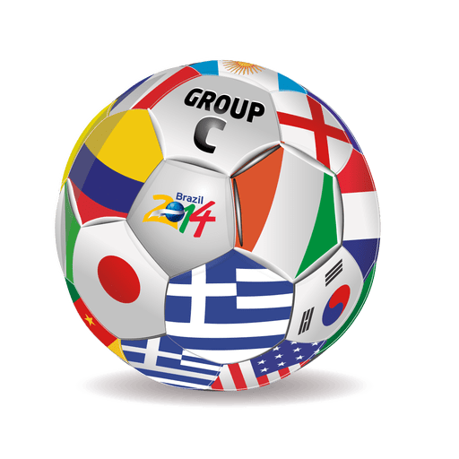 Group c teams football PNG Design