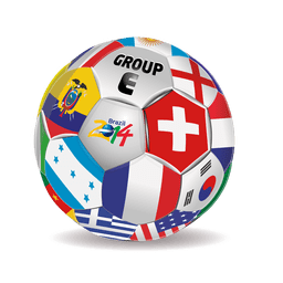 Group e teams football PNG Design
