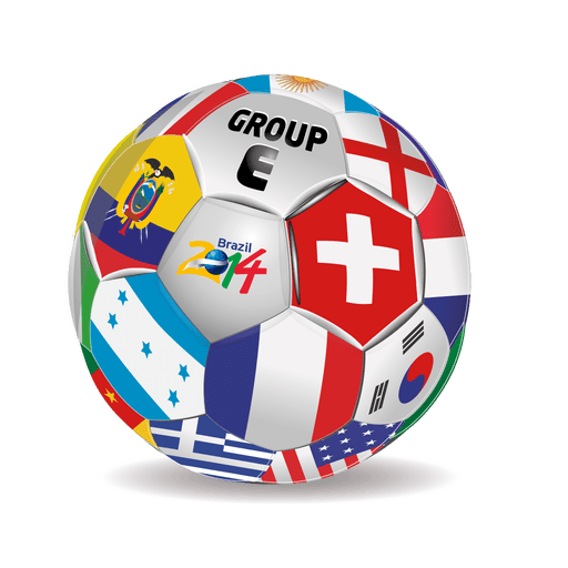 Fußballmannschaften der Gruppe e PNG-Design