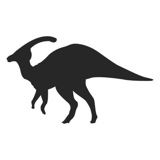 Hadrosaur Silhouette PNG-Design