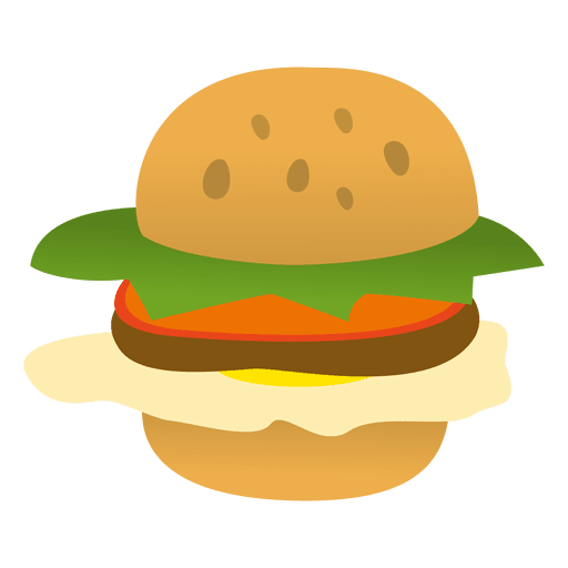 Design PNG E SVG De Ícone De Derrame De Hambúrguer Fast Food Para