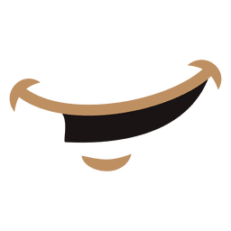 Lábios felizes e sorridentes Desenho PNG
