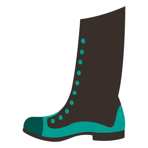 High ankle ladies shoe PNG Design