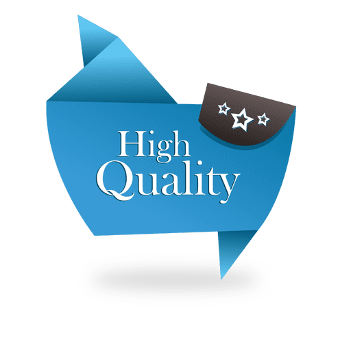High quality origami label PNG Design