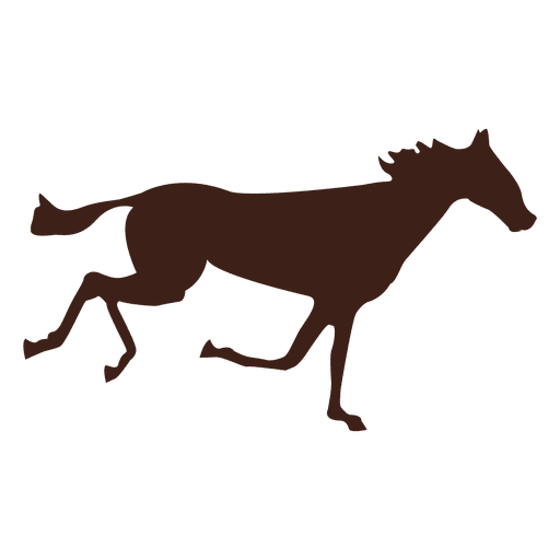 Horse galloping motion sequence 1 PNG Design