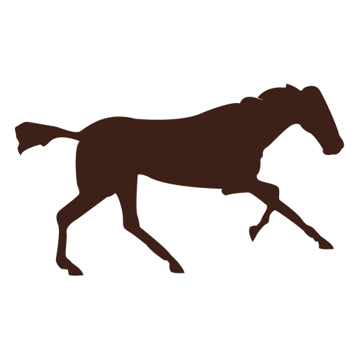 Horse galloping motion sequence 10 PNG Design