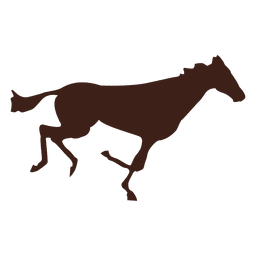 Horse galloping motion sequence 2 Transparent PNG