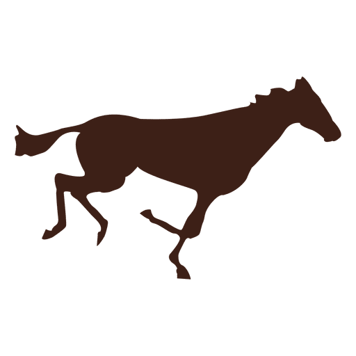 Bewegungssequenz des galoppierenden Pferdes 2 PNG-Design