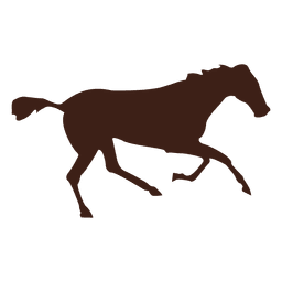 Horse galloping motion sequence 9 Transparent PNG
