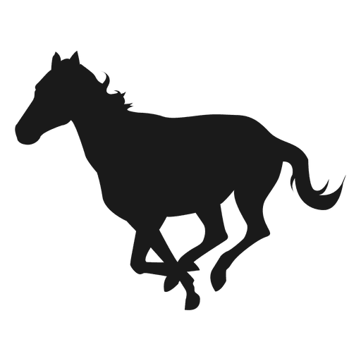 Design PNG E SVG De Cavalo Do Oeste Selvagem Correndo Na Frente