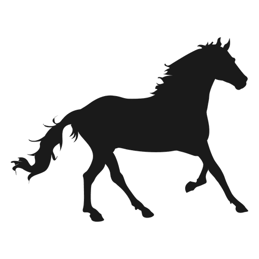 Design PNG E SVG De Cavalo Correndo Realista Desenhado à Mão Para Camisetas