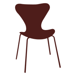 Jacobsen chair PNG Design