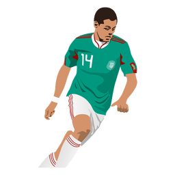 Desenho de Javier Hernandez Desenho PNG