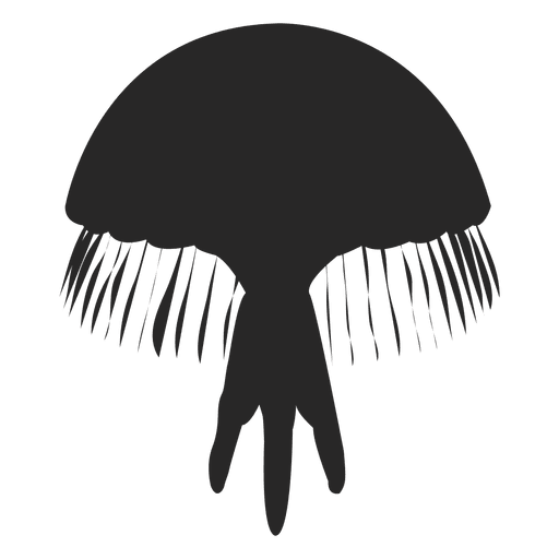 Silhueta de ?cone de medusa Desenho PNG