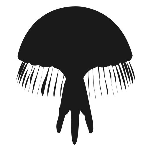 Download Jellyfish Silhouette Transparent Png Svg Vector File