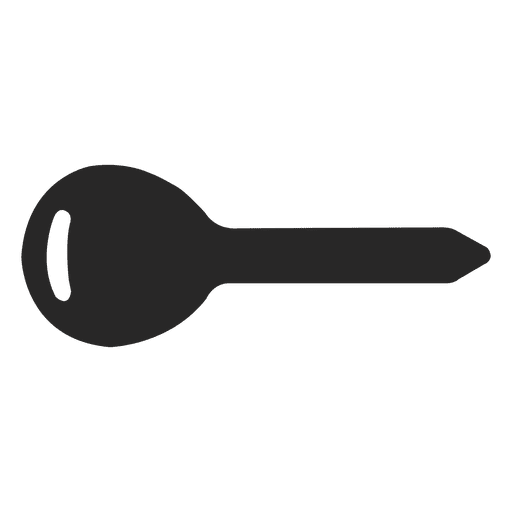 Key silhouette 16 PNG Design