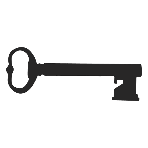 Key silhouette 5 PNG Design