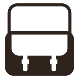 Bolso de mano mujer 3 Diseño PNG
