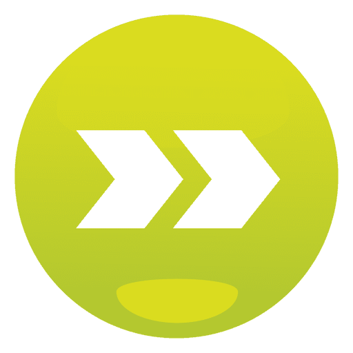 Lime next round button PNG Design
