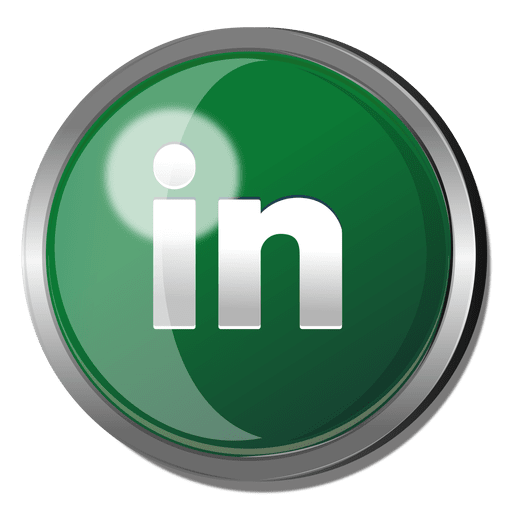 linkedin icon png round