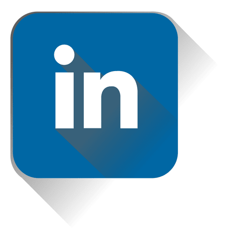 Linkedin squared icon PNG Design