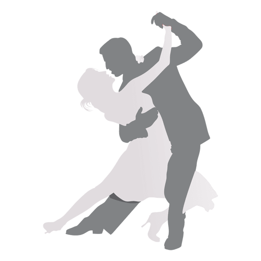 Amantes bailando silueta Transparent PNG Amantes bailando silueta Transparent PNG