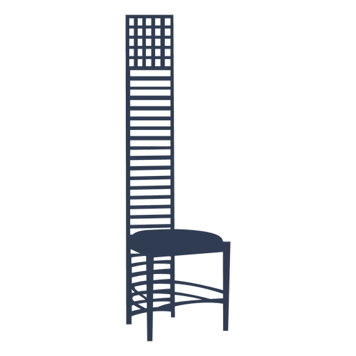 Cadeira Macintosh 1904 Desenho PNG
