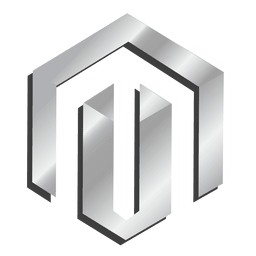 Magento silberne Ikone PNG-Design