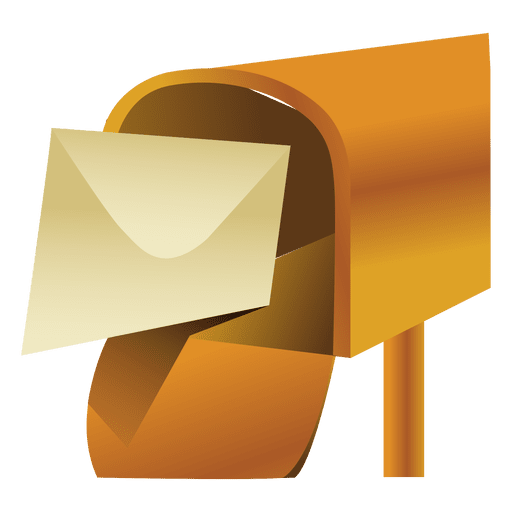 Mailbox-Symbol PNG-Design