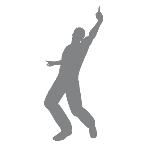 Männlicher Disco-Tänzer PNG-Design