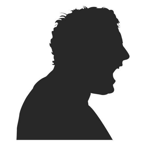 Male profile avatar 4 PNG Design