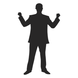 Man celebrating success 7 PNG Design