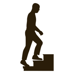 Man climbing stairs sequence 10 Transparent PNG