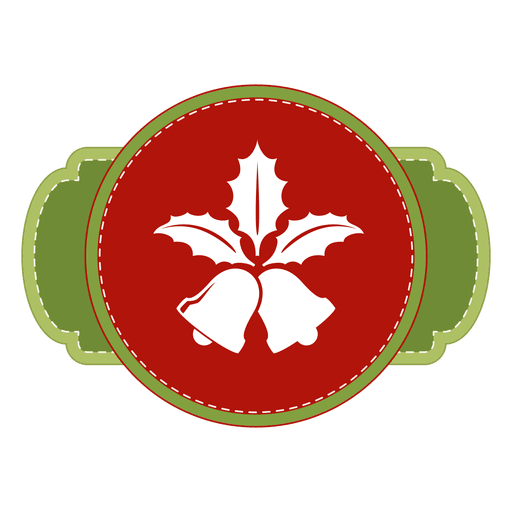 Mistletoe christmas badge